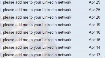please add me to your linkedin network